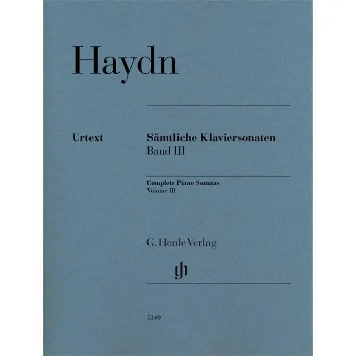 Haydn, Joseph Complete Piano Sonatas Volume III