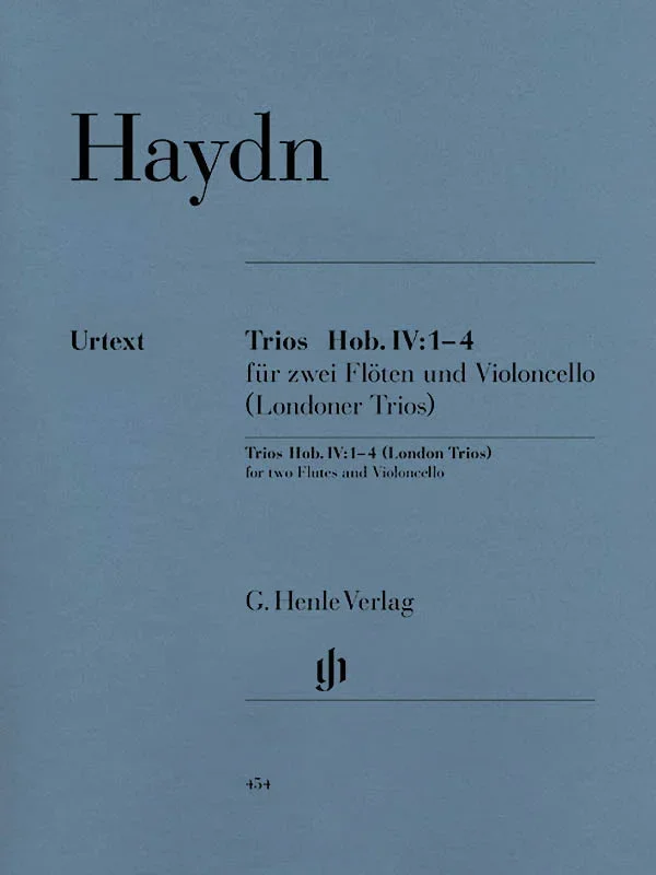 Haydn: London Trios, Hob. IV:1-4