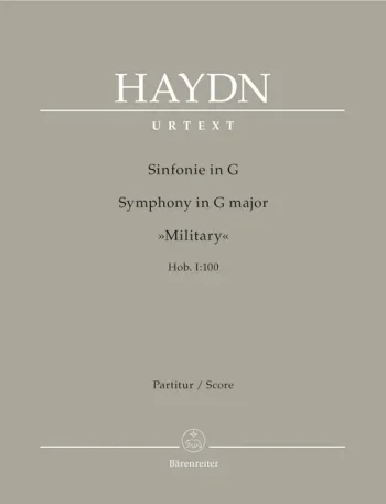 Haydn : Symphony No.100 in G (The Military) (Hob.I:100) (Urtext). : Large Score Paperback: (Barenreiter)