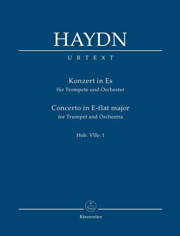 Haydn: Trumpet Concerto in E Flat Study Score