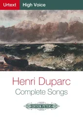 Henri Duparc : Henri Duparc : Sérénade – Piano, Medium Voice, High Voice – Faber Digital