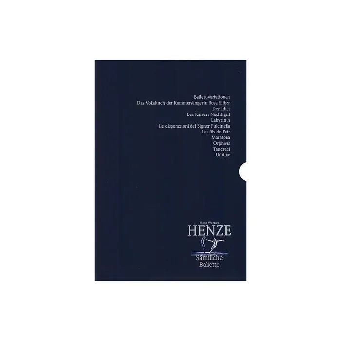 Henze, Hans Werner – Sämtliche Ballette