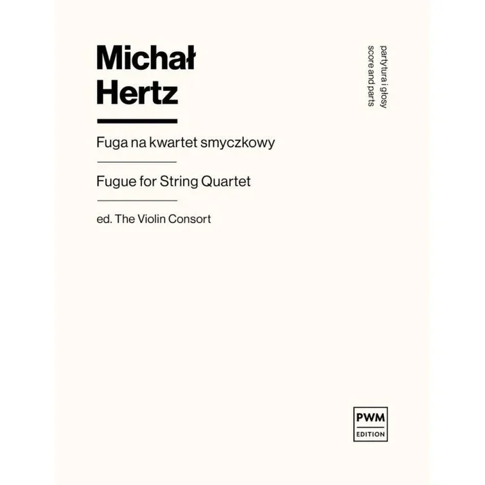 Hertz, Michal – Fugue For String Quartet