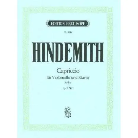 Hindemith Capriccio (for Cello and Piano)