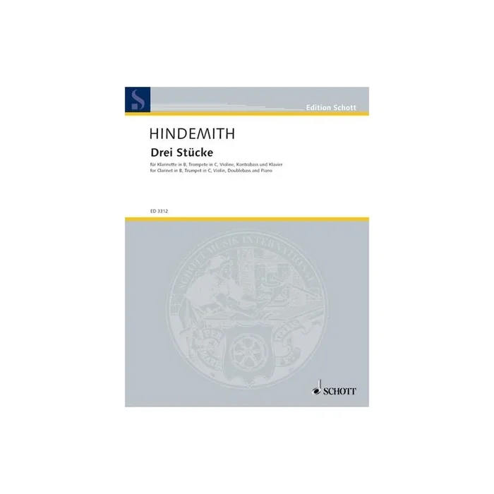Hindemith, Paul – 3 Pieces