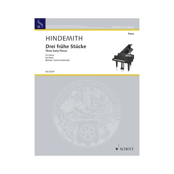 Hindemith, Paul – Three Early Pieces