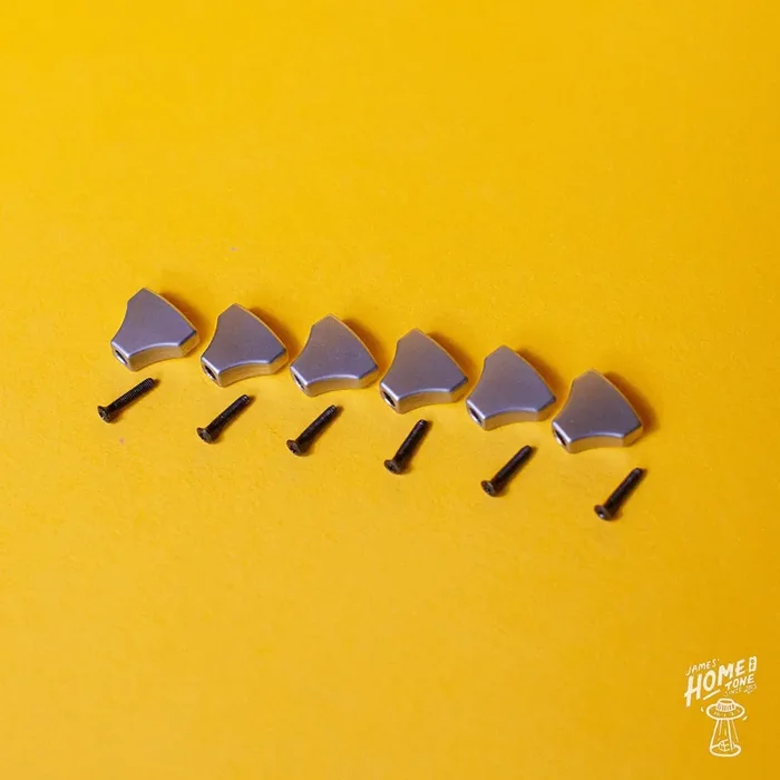 Hipshot 6B1HSP-S tuning machine button set of 6 – Satin