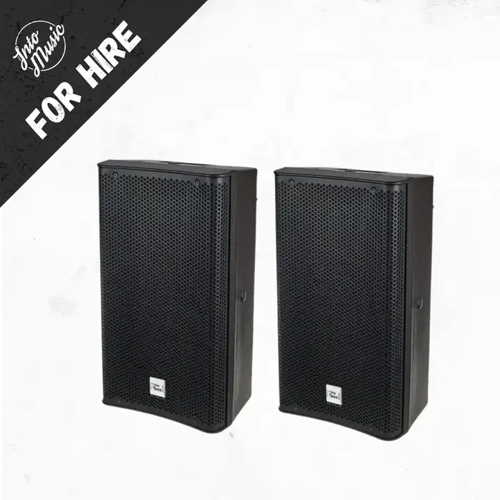 Hire A Pair Of Thomann DSP 108 Active PA Speakers/Monitors