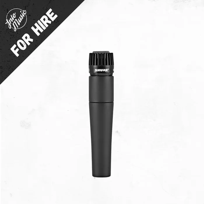 Hire a Shure SM57 Dynamic Instrument Microphone