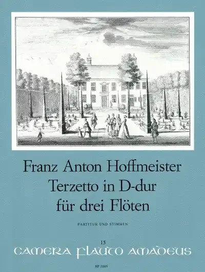Hoffmeister Terzetto in D Major for 3 Flutes
