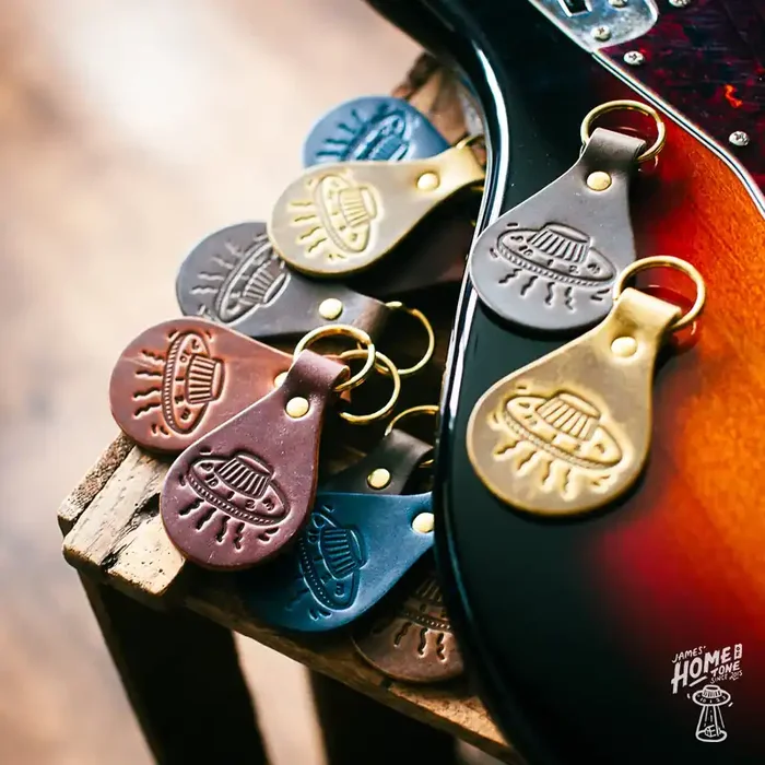 Home of Tone UFO x Lost Soul Leather key fob