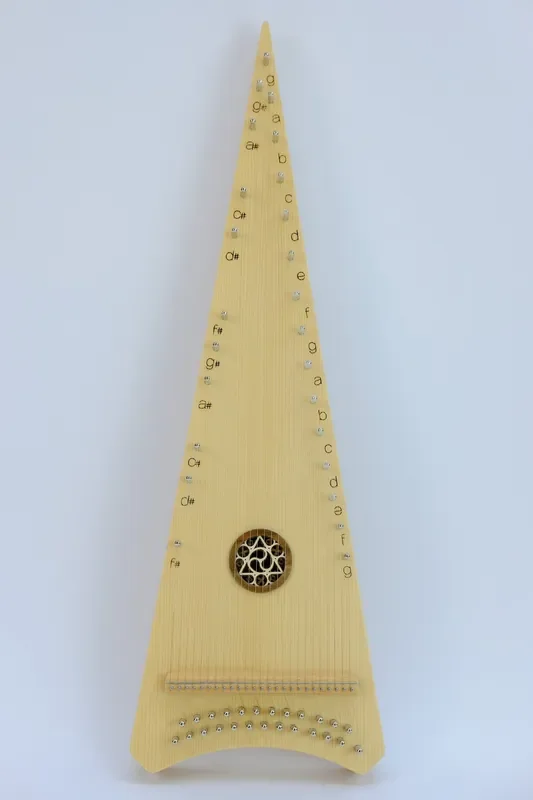 Hora Alto Bowed Psaltery with bow, bag and tuning key