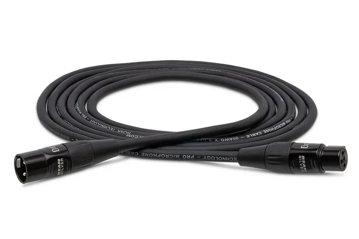 Hosa Pro Microphone Cable, REAN XLR3F to XLR3M, 50 ft