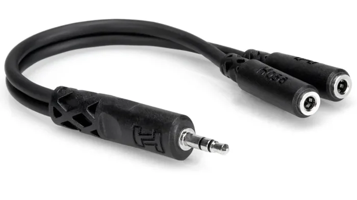 HOSA YMM232 1/8 ” M to Dual 1/8 ” F Adapter