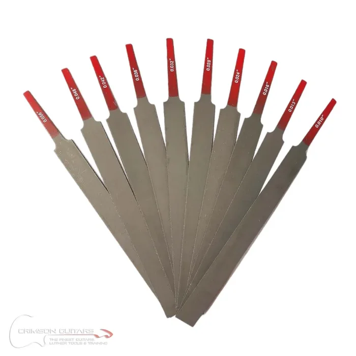 Hosco Nut Slotting File – Set of 10
