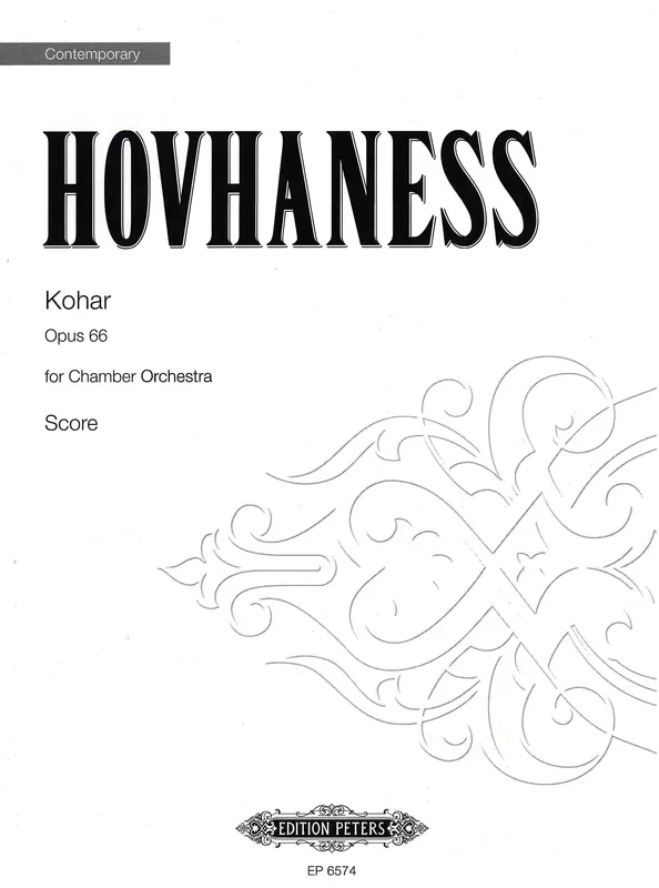 Hovhaness: Kohar, Op. 66
