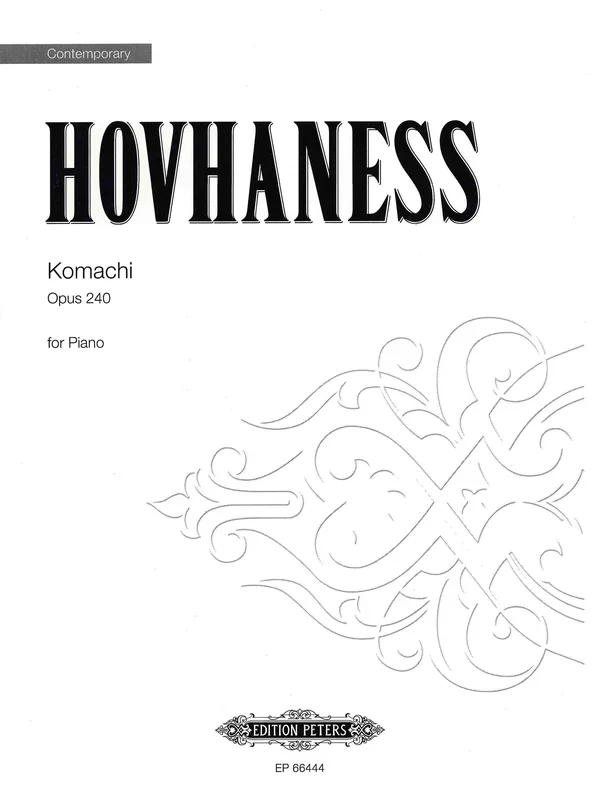 Hovhaness: Komachi, Op. 240