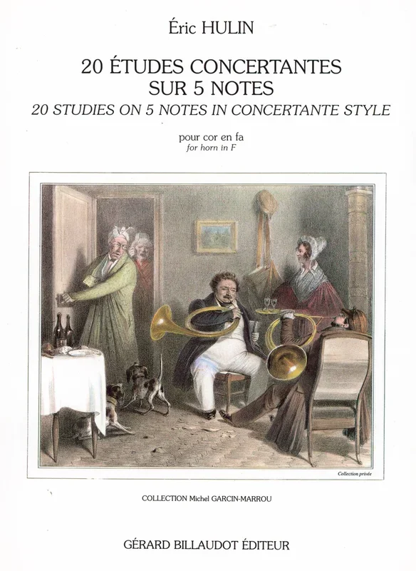 Hulin: 20 Studies on 5 Notes in Concertante Style
