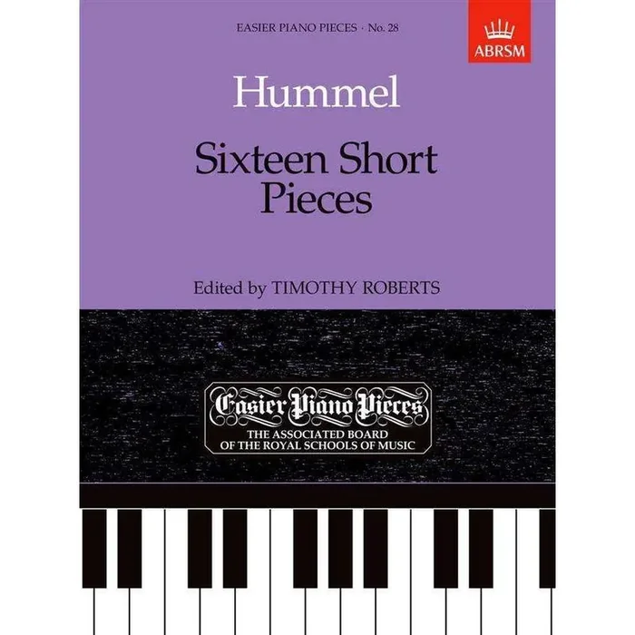 Hummel – Soxteen Short Pieces (Piano) Roberts
