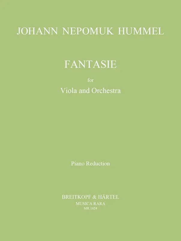 Hummel: Fantasia in G Minor
