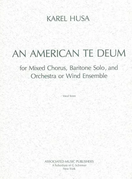 Husa: An American Te Deum