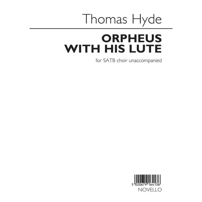 Hyde, Thomas – Orpheus With His Lute