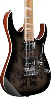 Ibanez GIO RG Series GRG220PA1-BKB – Transparent Brown Black Sunburst