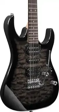 Ibanez Gio Series GRX70QA-TKS – Transparent Black Burst