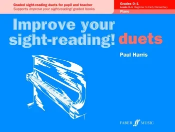 Improve Your Sight-Reading Piano Duets Grade 0-1 (Harris)