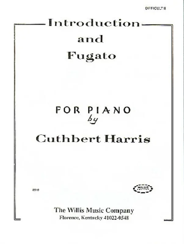 Introduction And Fugato (Sheet Music)