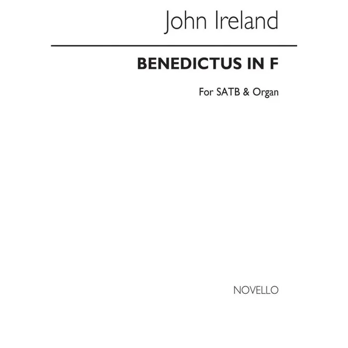 Ireland, John – Benedictus In F