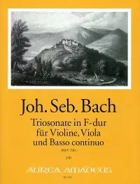 J. S. Bach Trio Sonata in F Major for Violin, Viola and Basso Continuo