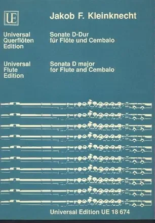 Jakob F. Kleinknecht Sonata in D Major (for Flute and Cembalo)