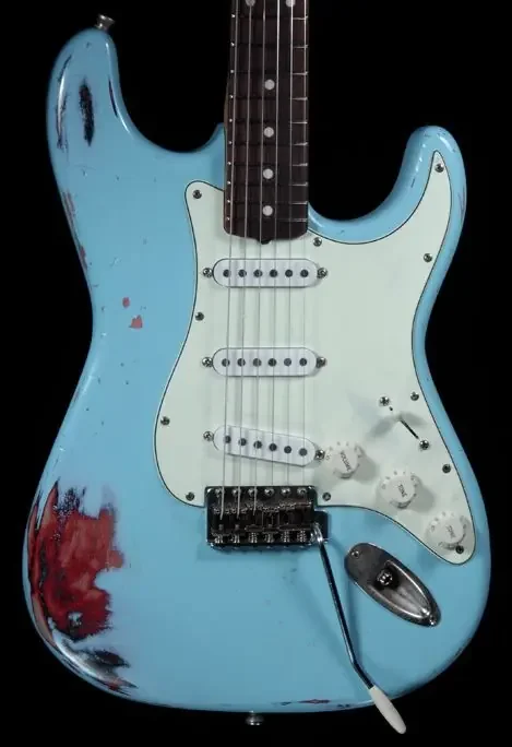 Jay Leivers Custom Fender Strat Type Guitar 1961 Relic Blue