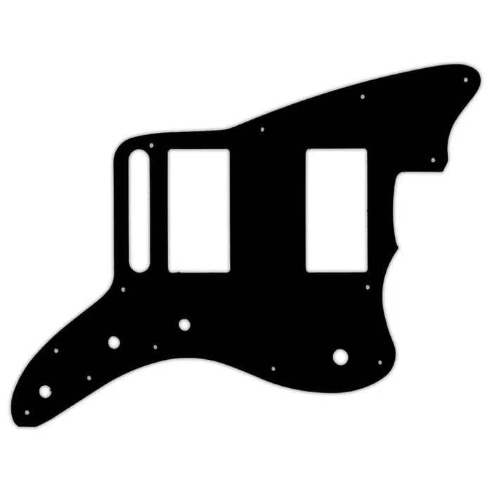 Jazzmaster Special Edition Blacktop HH – Black White Black