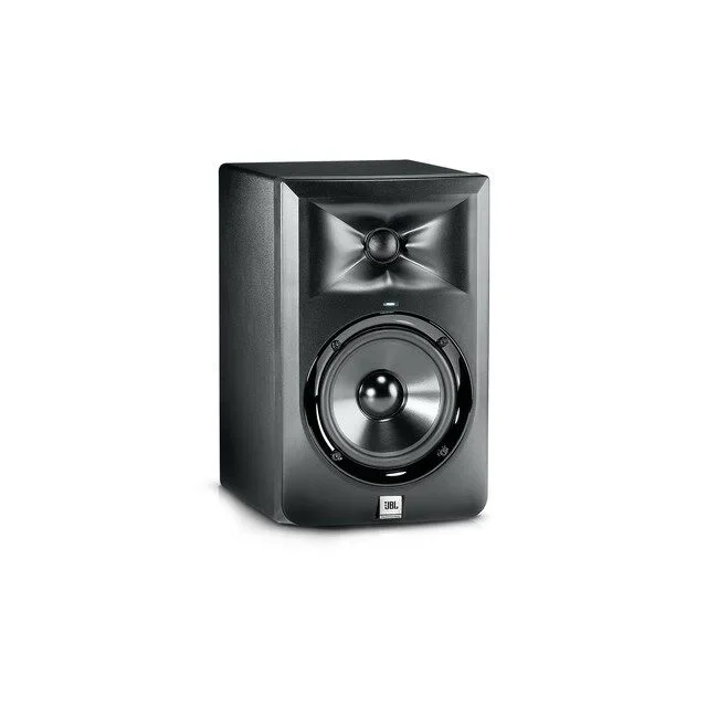 JBL LSR305MKII 5″ Bi-Amplified Studio Monitor – 41W LF & HF, XLR/TRS Inputs, Soft-Dome Tweeter, Magnetically Shielded, US Power Cord