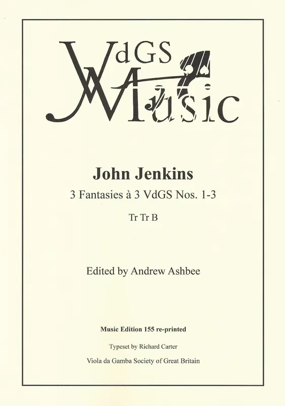Jenkins 3 Fantasies for 3 Viols