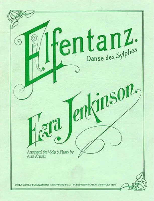Jenkinson – Elfentanz Viola/Piano (Softcover Book)