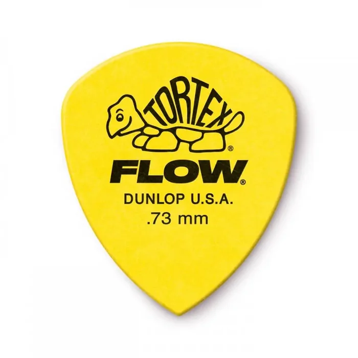 Jim Dunlop 0.73mm Tortex FLOW Standard Picks, 12-Pack
