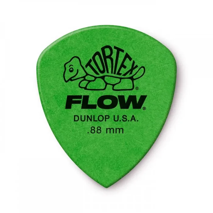Jim Dunlop 0.88mm Tortex FLOW Standard Picks, 12-Pack