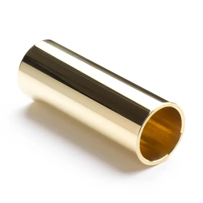 Jim Dunlop 222 Brass Slide – Medium Wall Guitar Slide