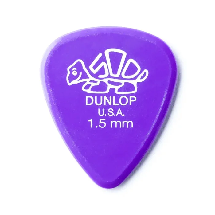Jim Dunlop 41 Delrin 500 Pick, 1.50mm, 12-Pack