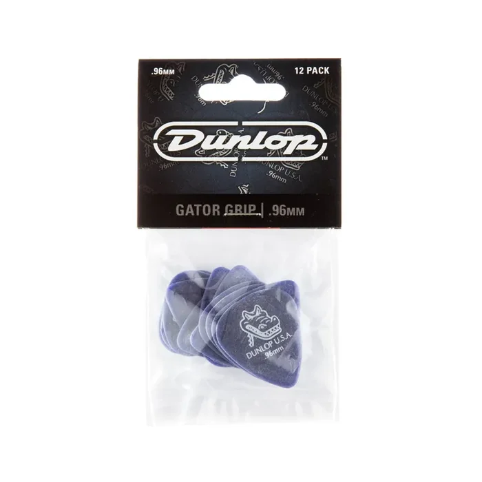 Jim Dunlop 417 Gator Grip Pick, .96mm, 12-Pack