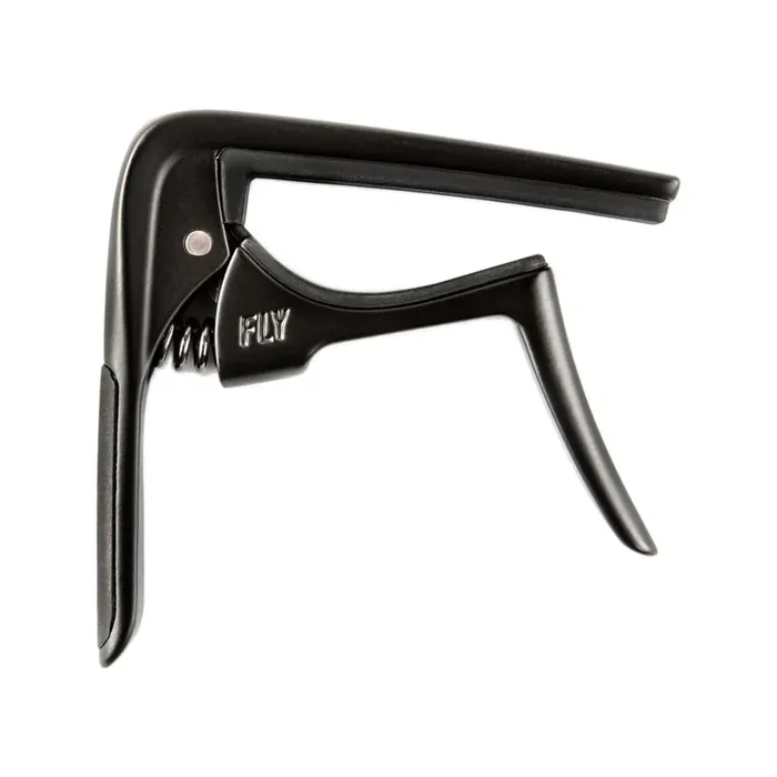 Jim Dunlop 63CBK Trigger Fly Curved Capo, Black