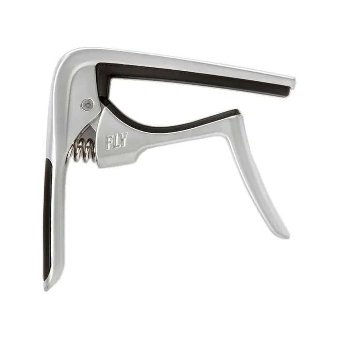 Jim Dunlop 63CSC Trigger Fly Curved Capo, Satin Chrome