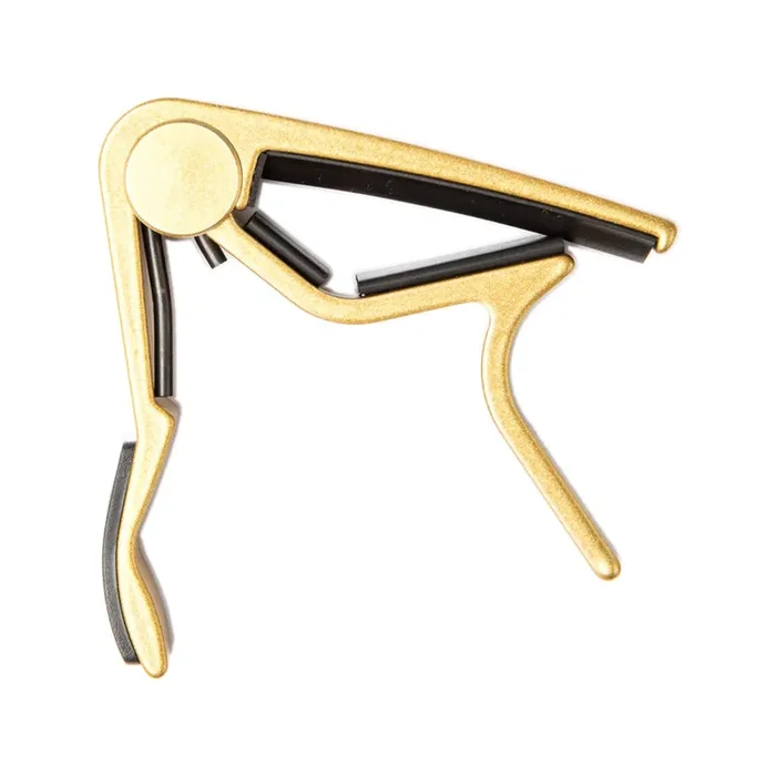 Jim Dunlop 83CG Trigger Curved Acoustic Capo, Gold