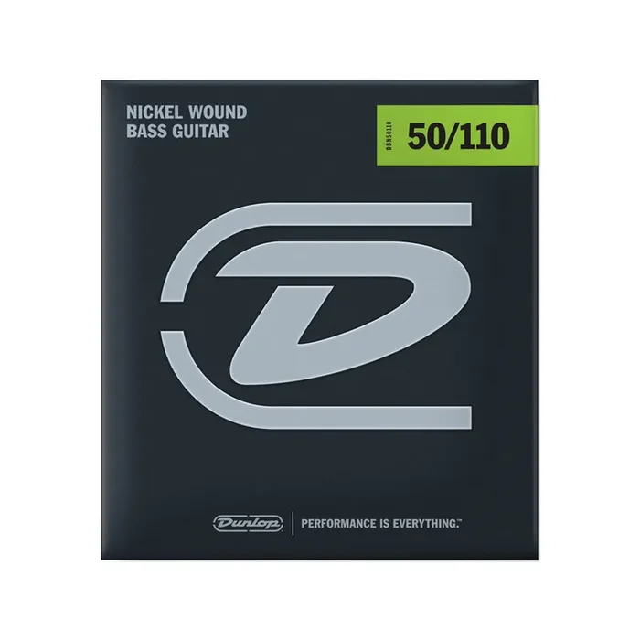 Jim Dunlop DBN50110 Nickel Wound Bass 4-String Set, 50-110