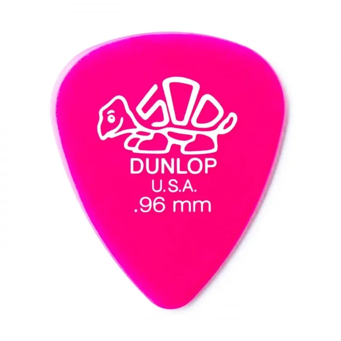 Jim Dunlop Delrin 500 Standard .96mm Guitar Picks, 12-Pack