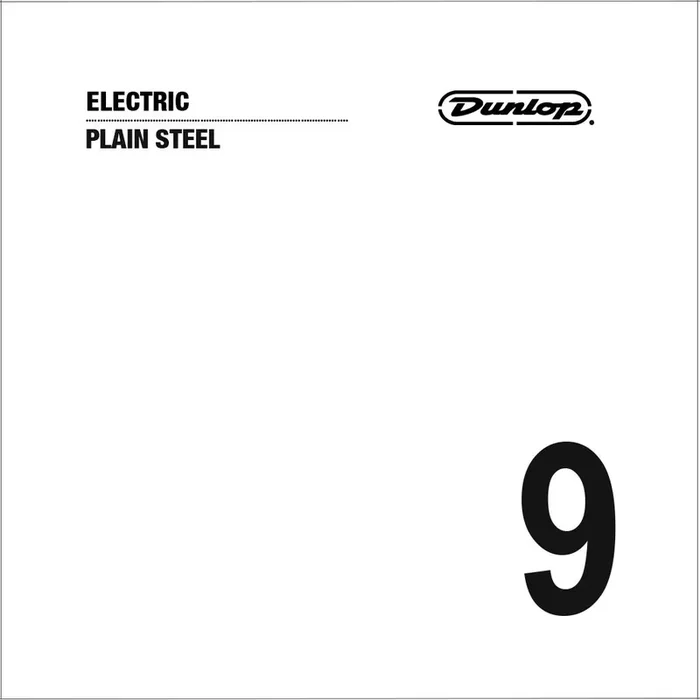 Jim Dunlop DPS09 Plain Steel Electric Guitar String, .009