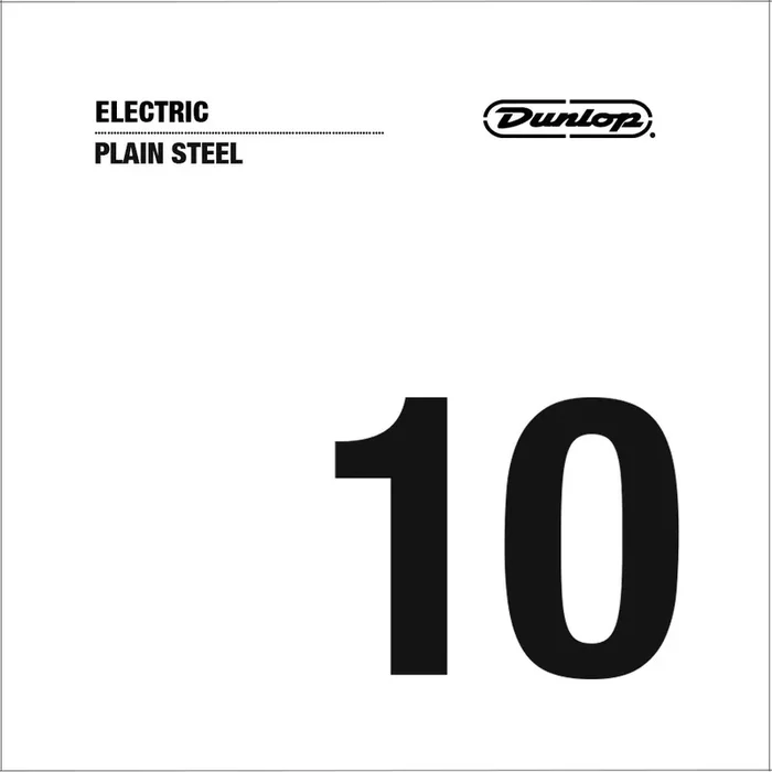 Jim Dunlop DPS10 Plain Steel Electric Guitar String, .010
